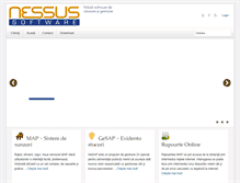 Tablet Screenshot of nessus.ro